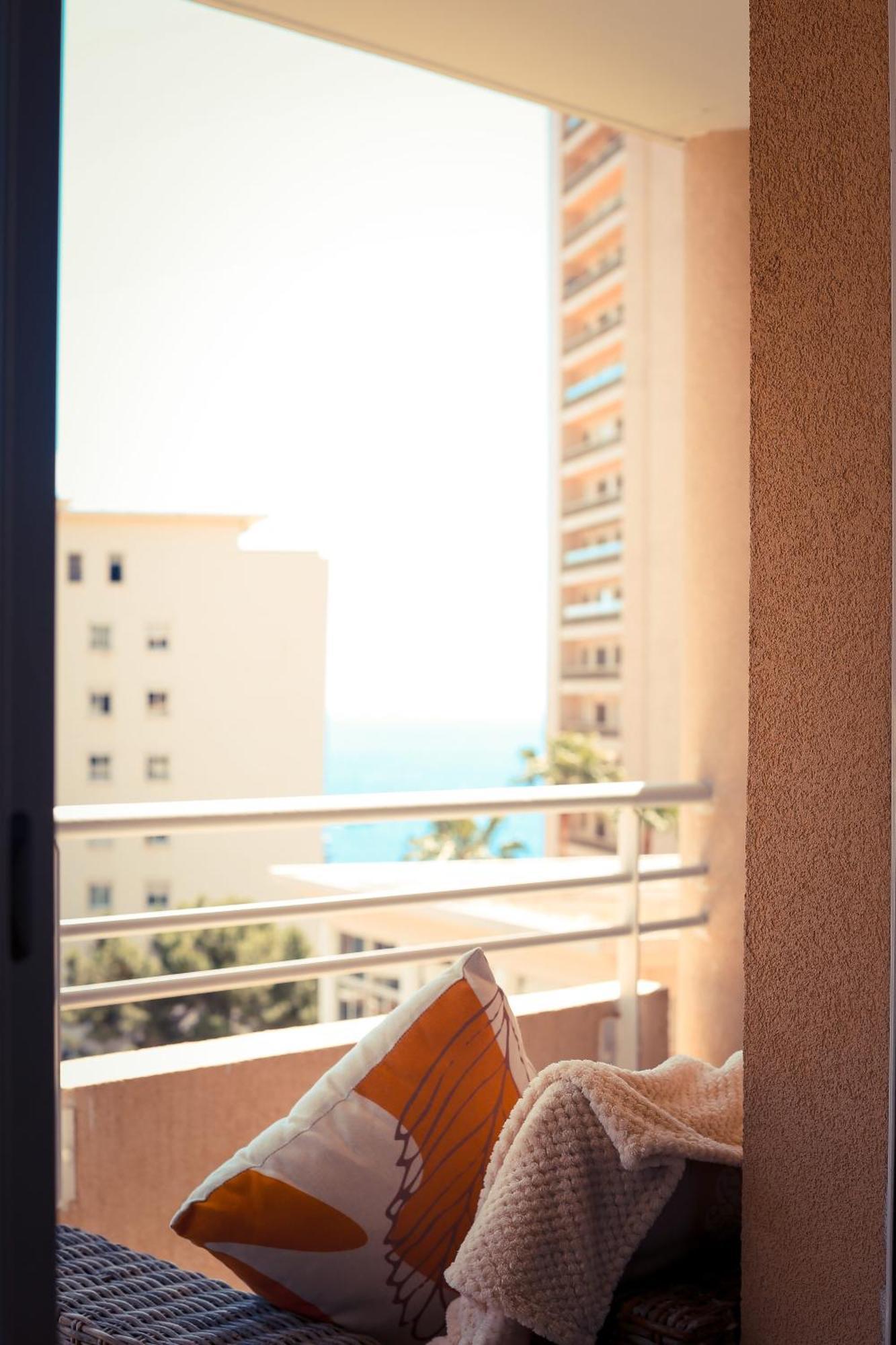 Mari Stunning Apartment Next To Monaco With A Sea View Terrace Beausoleil Bagian luar foto